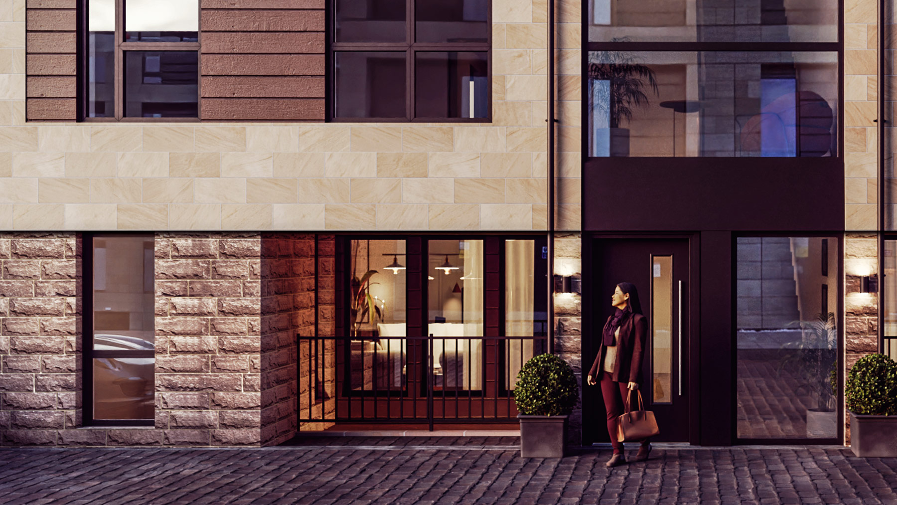 11-13 York Lane Edinburgh apartment 4 front elevation view
